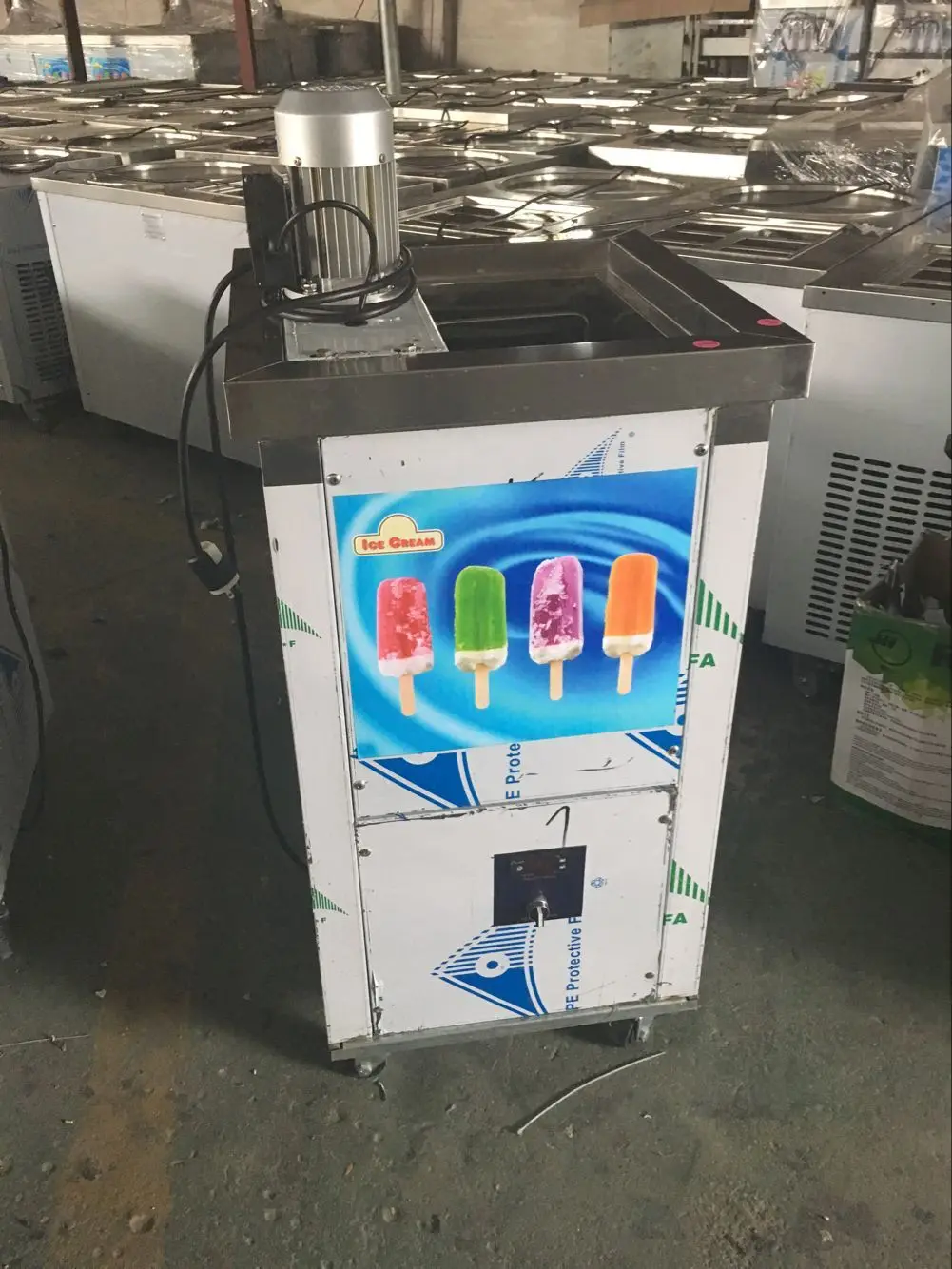 Commercial single-mode machine for making fruit yogurt machine matching