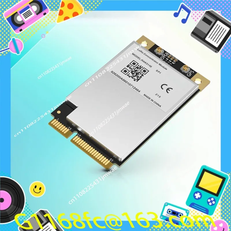 RAK5146 LoRaWAN Gateway Concentrator Module SX1303 LoRa Core SPI/USB/GPS/LBT