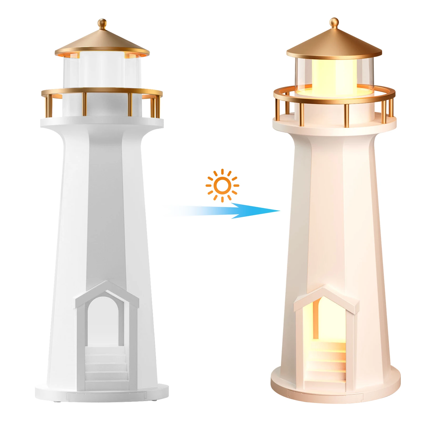 

Rechargable Moon Lamp Projector Night Light Moon Lighthouse Lamp Wireless Moon Lighthouse Lamp for Kids Boys Girls Gift Decor