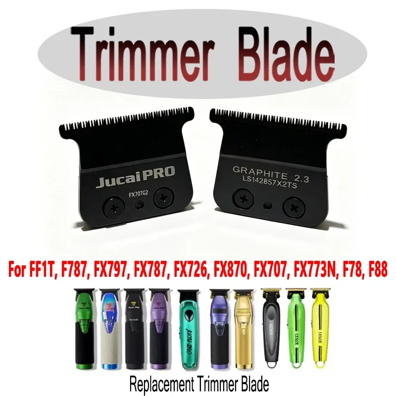 LENCE PRO FF1T FX787 FX707 Original Replacement Blades Zero Gap Cutting JUCAI PRO Professional Hair Clipper Blade Accessories
