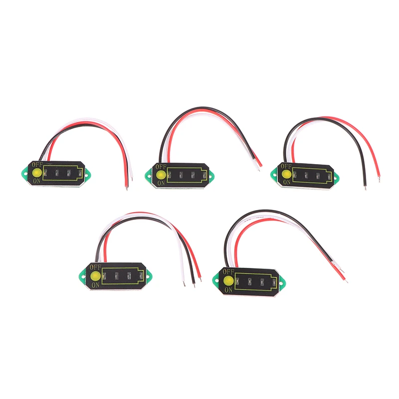 1-5S Battery Capacity Indicator Module With Power Display And Battery Shell Battery Level Indicator Tester LED Display