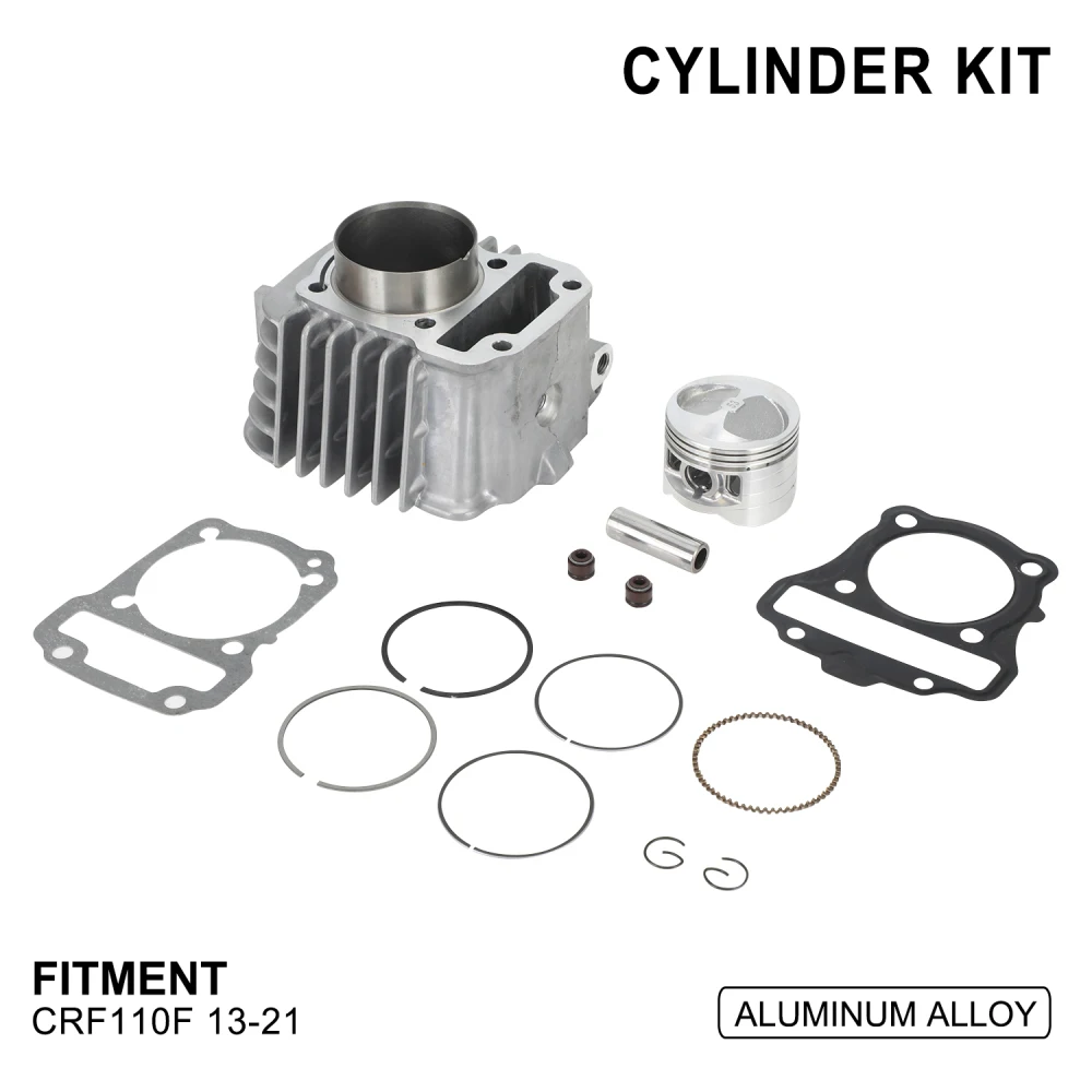 

Motorcycles Accessories Cylinder Piston Rings Gasket Kit For HONDA CRF110F 2013 2014 2015 2016 2017 2018 2019-2021 Dirt Pit Bike