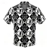 Men's Hawaiian 3D Print Short Sleeved Shirt for Summer