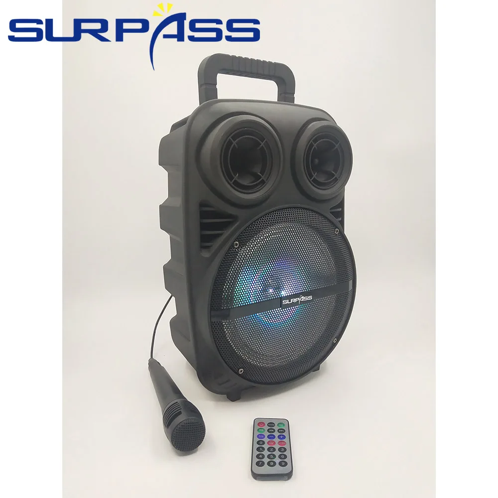 Portable Speaker Wireless Bass Bluetooth-compatible Outdoor Speakers Support AUX TF USB Fm Radio Subwoofer Stereo Loudspeaker