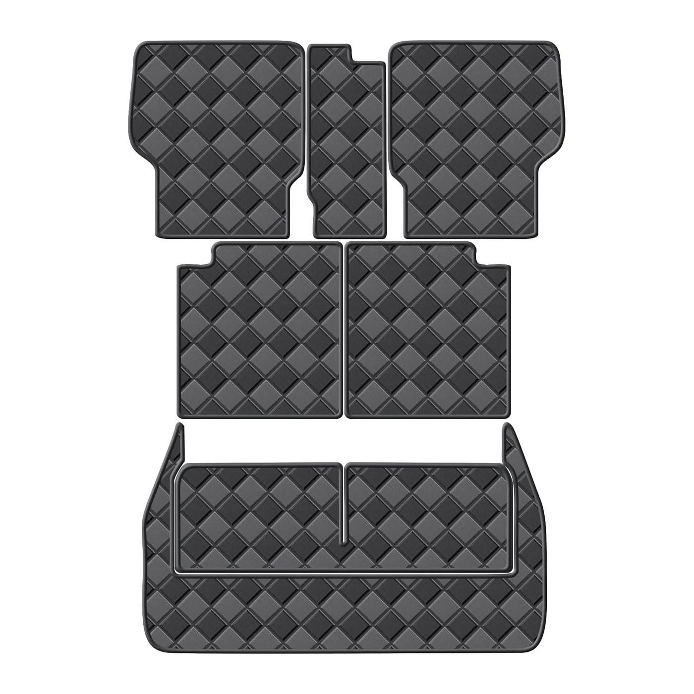 

Car Floor Trunk Cargo Mat for Toyota Land Cruiser J300 7seat LC300 2021 2023 waterproof Liner Antiwear Antidirty