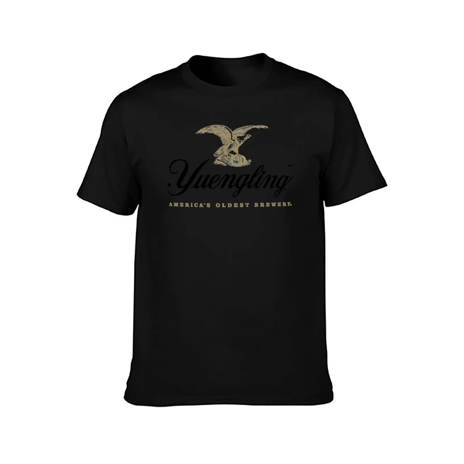 Yuengling Lager Beer Logo T-Shirt Big and Tall Casual T-Shirt