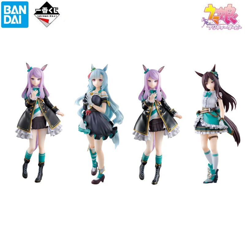 

Bandai в наличии, коллекционные персонажи аниме Pretty Derby Mejiro Mcqueen, оригинальная коробка, гаражный комплект, оригинальная статуя, экшн-фигурка