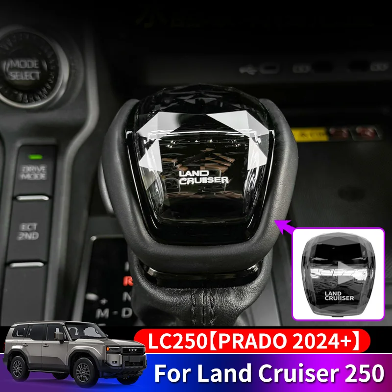 couvercle-de-poignee-de-levier-de-vitesse-en-cristal-accessoires-de-mise-a-niveau-interieure-pour-toyota-land-cruiser-prado-lc250-2024-2024-2025
