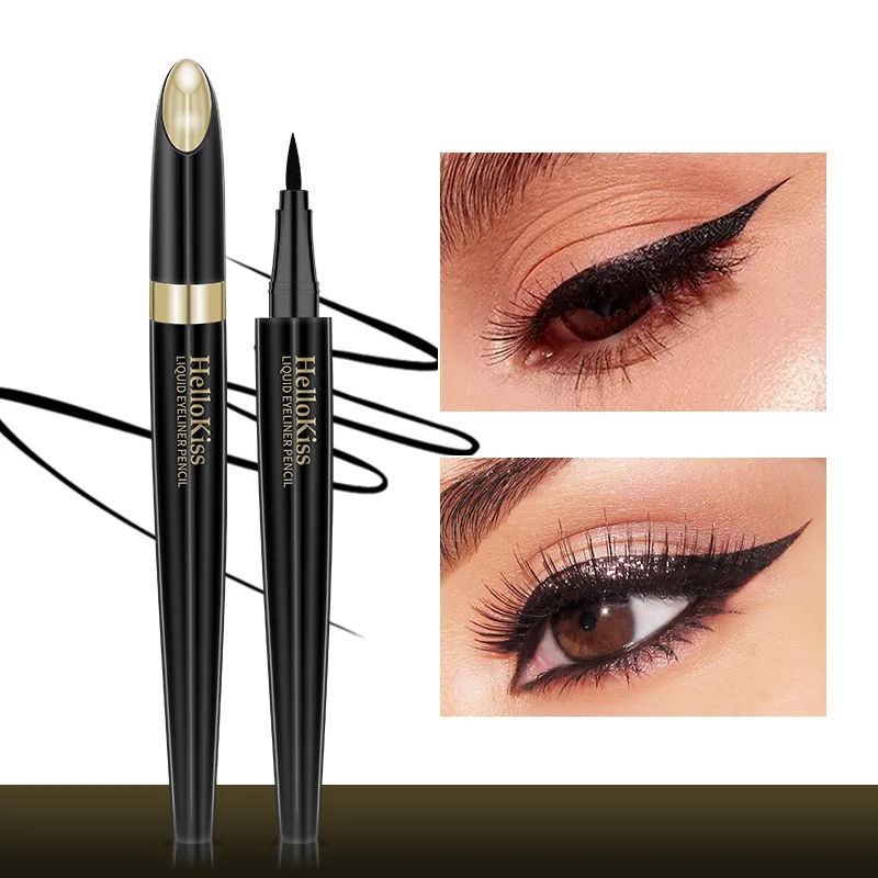 Expertly Crafted Brown Amp Black Eyeliner Pen Ultra Fine Smudge Free Long Lasting Non Irritating Silky Smooth Finish