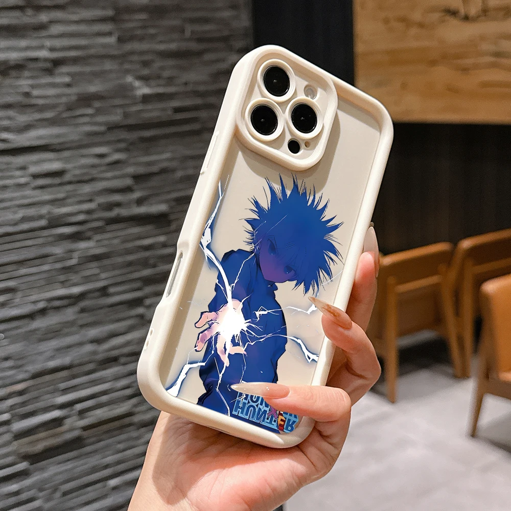 HUNTER×HUNTERs Hisokas Killua Phone Case for Motorola Moto G86 G85 G84 G60 G54 G52 G35 G34 G32 EDGE 70 60 E40 E32 E22 5G Cover