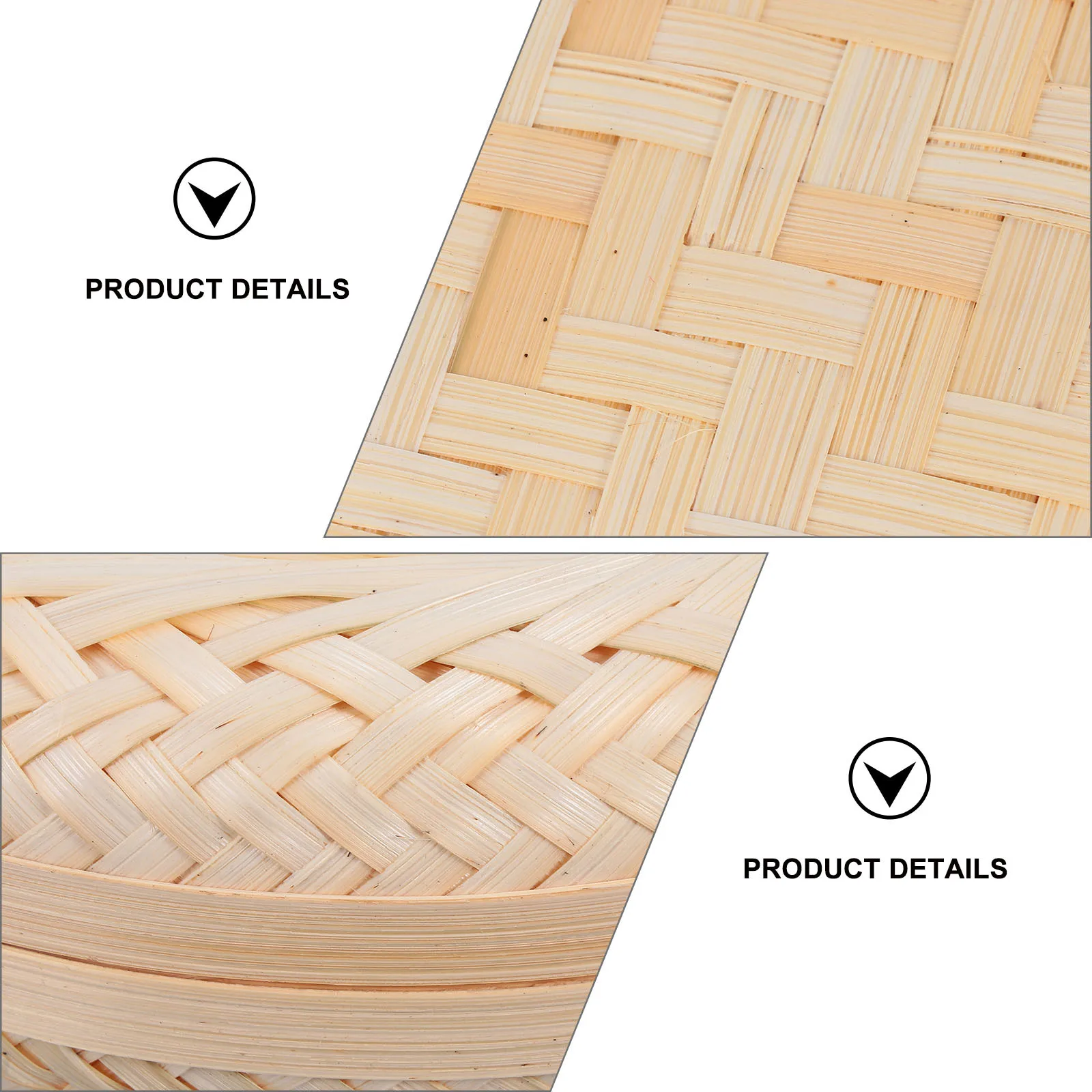 1 قطعة صندوق تخزين منسوج من الخيزران علبة تعبئة هدايا رائعة مع غطاء منظم أشتات مجوهرات صغيرة للديكور المنزلي