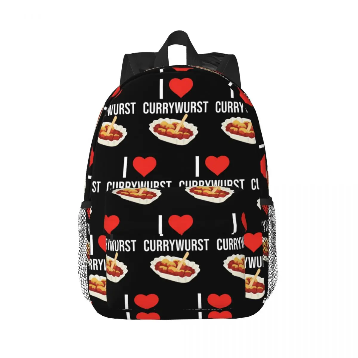 

Рюкзак I Love Currywurst Ruhrpott, Лидер продаж, рюкзак большой вместимости для мальчиков и девочек, сумка для книг, сумки на плечо для мужчин, детская школьная сумка