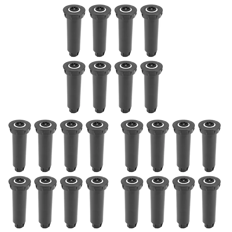 

A23P 24 шт. профессиональный спринклер с регулируемым распылением на распыление в течение 3–6 м для полива лугов/садов/газонов