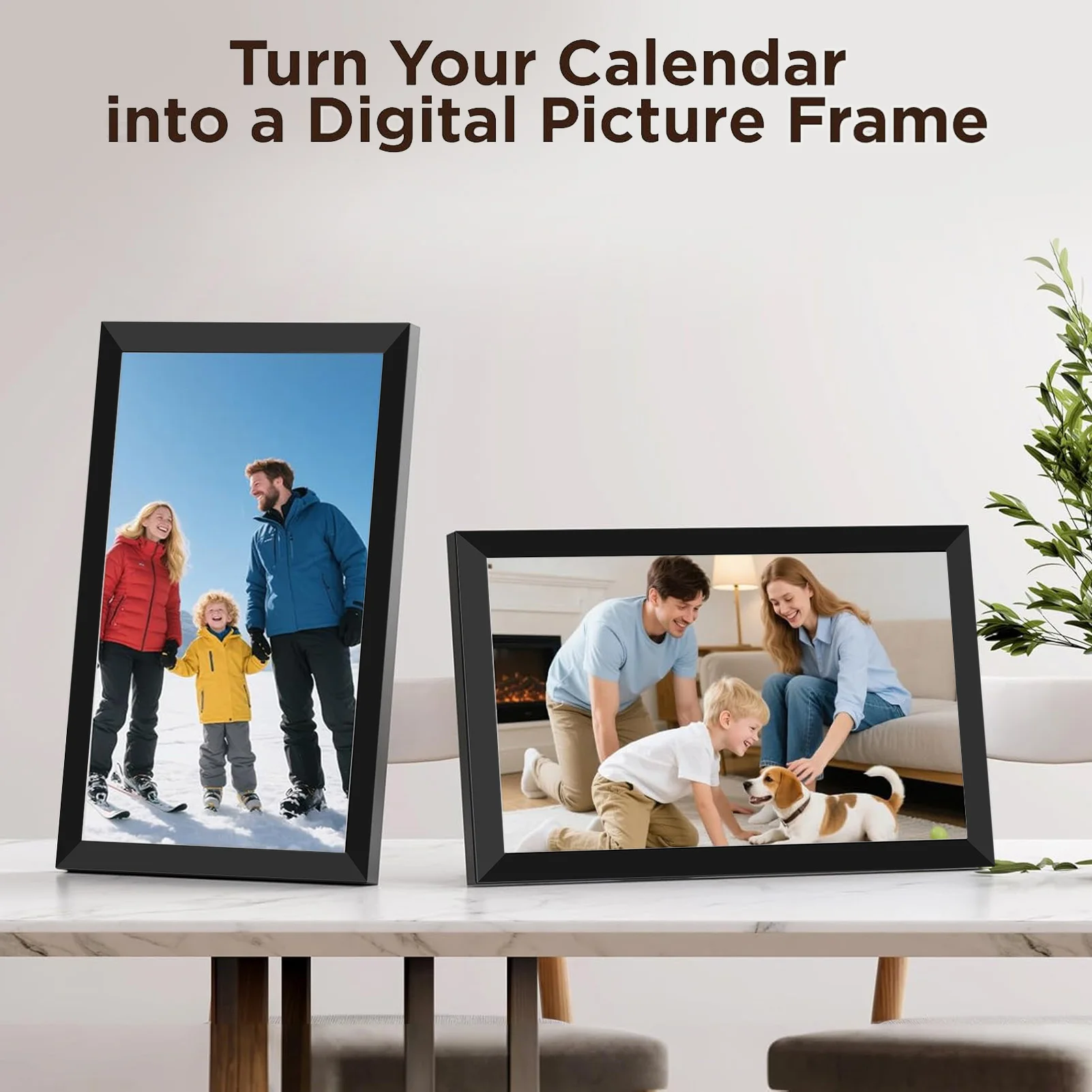 

10.1in Smart Digital Calendar and Planner HD Touchscreen Smart Calendar with Chore Chart Meal Plans for Family Office