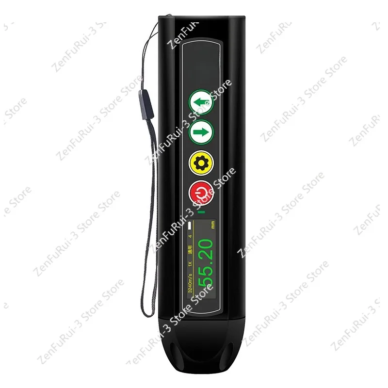 Electromagnetic Ultrasonic Thickness Gauge Pen Type High Temperature Metal Pipeline Corrosion Detector