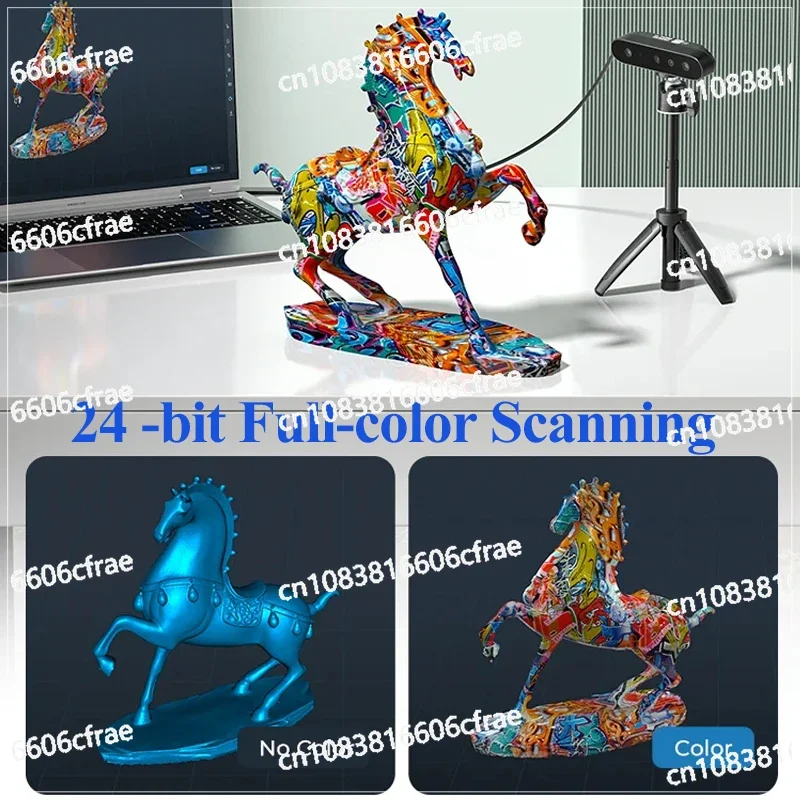 CR-Scan 3D Scanner Portable Handheld Scanner 30FPS Quick Scan 24bit Fullcolor Scanning