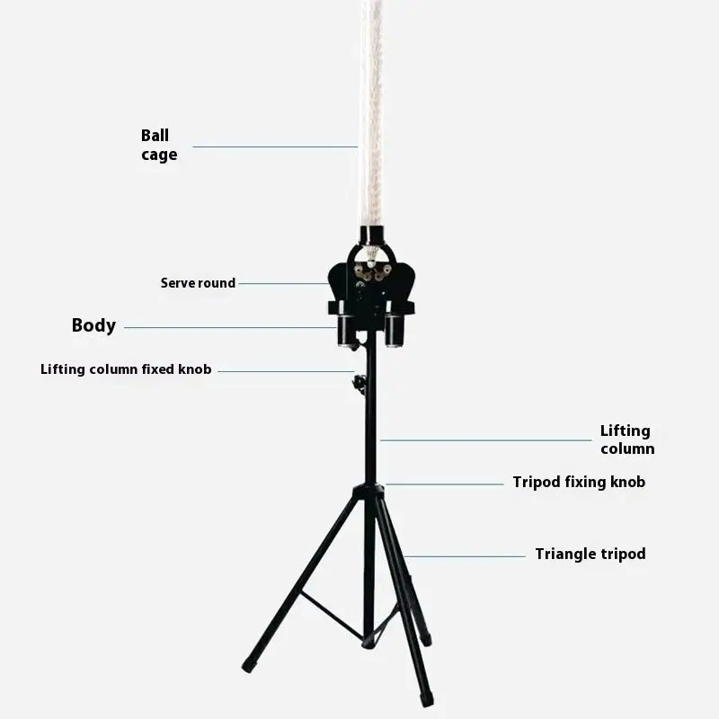 Intelligent badminton practice shooting machine remote control automatic serve player badminton training equipment
