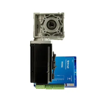 Silnik krokowy NEMA34 z przekładnią ślimakową i hamulcem, z zamkniętą pętlą sprzężenia zwrotnego, 5Nm, plus sterownik Easy Servo HSE86, 2-fazowy, 86mm, CNC