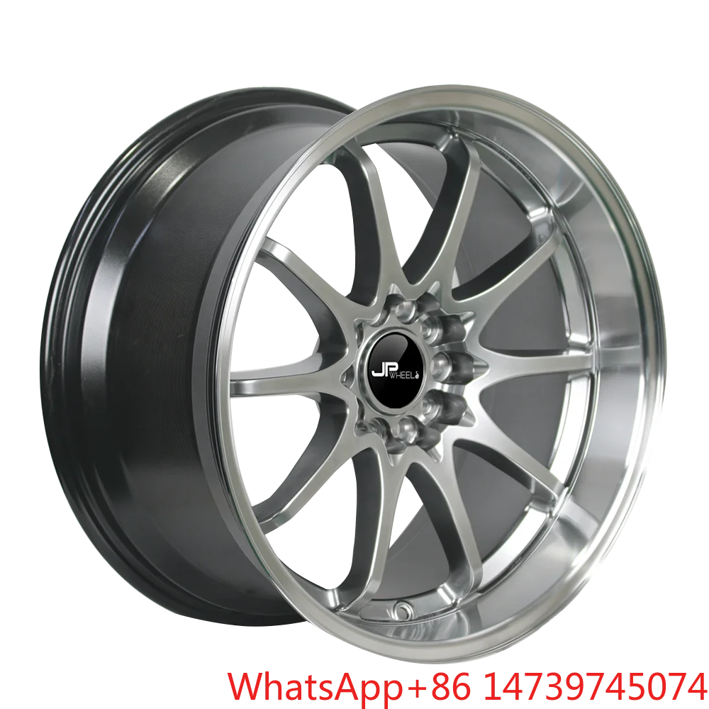 18x9.5 Inch 5x114.3 Hyper Black Deep Dish A356.2 High Performance Cast Alloy Passenger Car Wheel RimsF20,F30,F35,G20,G30,E90,E60