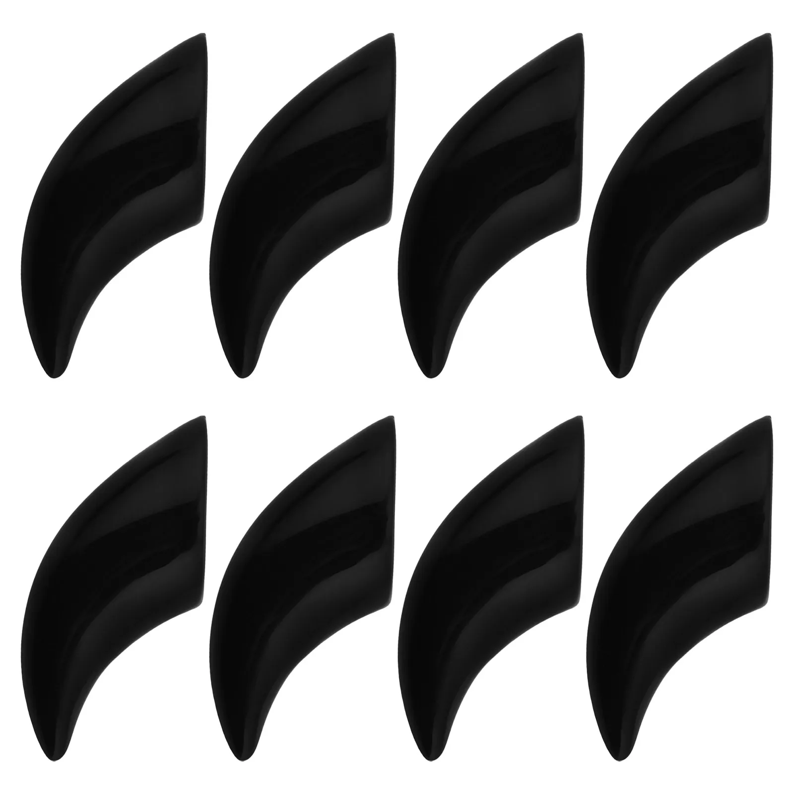 8Pcs Fursuit Claw Nail Set Handmade Realistic Animal Paw Accessories DIY Costume Parts for Cosplay Halloween Carnival