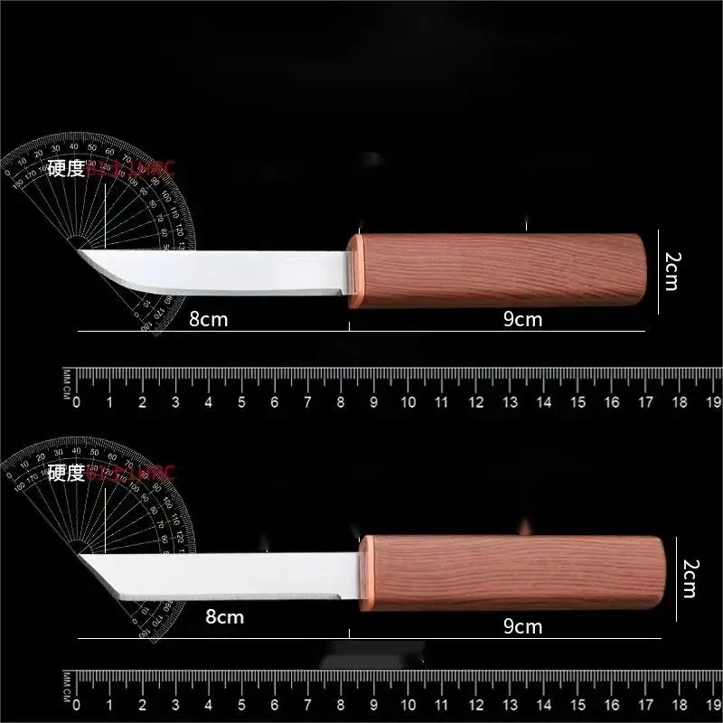 Dragon And Phoenix Double Knife Fruit Knife ,Mandarin Duck Double Knife, New Net Red Knife Sharp Portable Outdoor Melon And Frui image 5