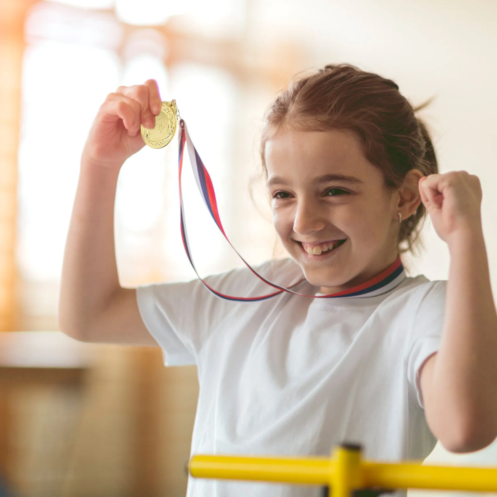 

6Pcs Sports Medals Awards Competition Games School Events Durable Practical Birthday Party Favors,party Supply