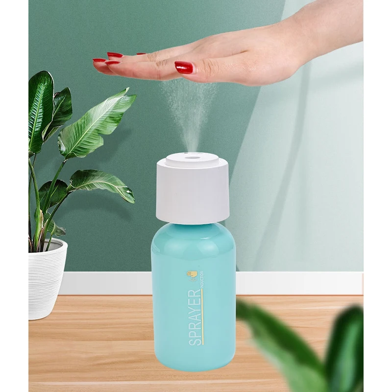 Flaconi Spray con sensore intelligente contenitore per spruzzatore per Dispenser cosmetico per bottiglie per lavatrice a mano USB