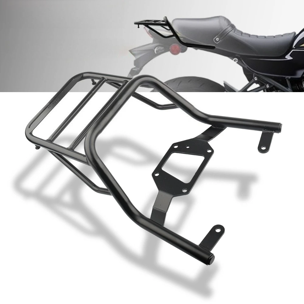 

For Kawasaki Z900RS Cafe Se 2017-2024 Motorcycle Rear Luggage Rack Cargo Shelf Mount Bracket Passenger Seat Armrest Frame Holder