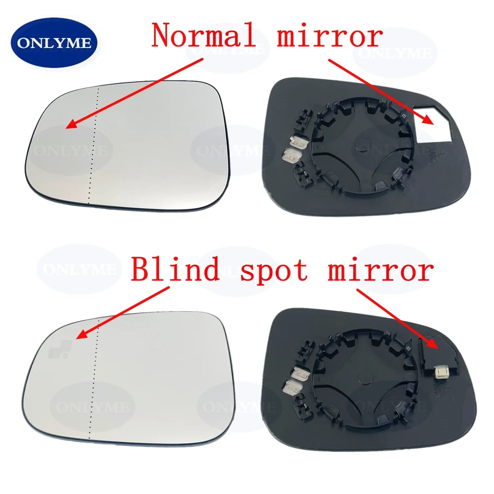 Car Wide Angle Heated Blind Spot Mirror Glass For VOLVO C30 S40 S60 S80 V40 V50 V60 V70 C70 2009 10 11 12 13 14 15 16 17