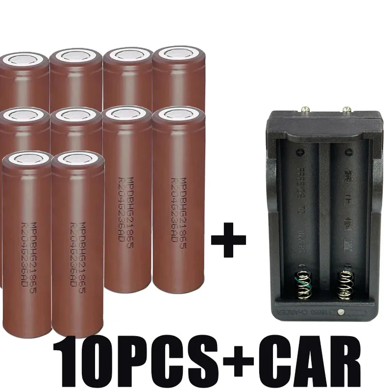 100% original brand new HG2 18650 3200mah battery 3.7v discharge 20a dedicated to HG2 rechargeable battery+charger