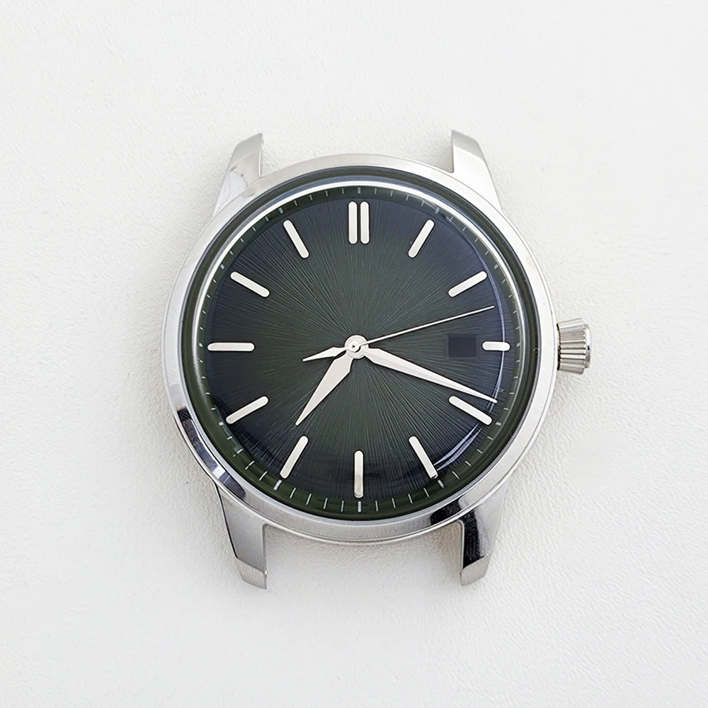 40mm case NH35 dial cocktail men's waterproof case custom logo case dial suitable for NH35/NH36 movement watch accessories