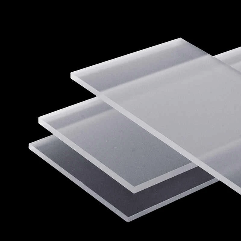 Thick 2-20mm Single Sided Frosted Acrylic Board Matte Translucent Organic Glass Plastic Sheet for Partition Diffusion Board