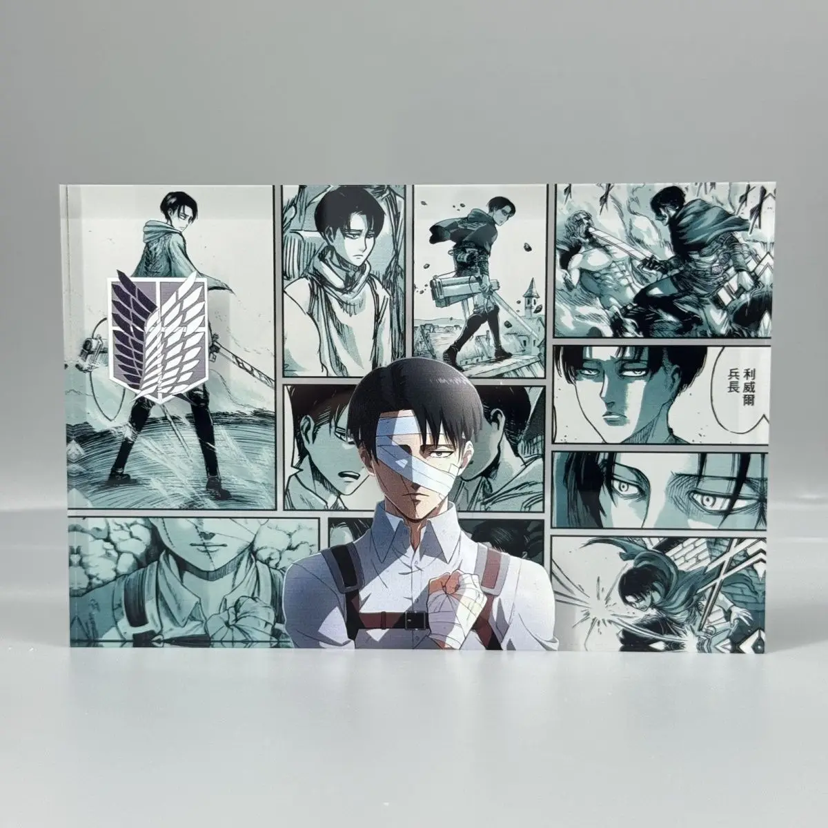 Acryl Ziegel Shingeki kein Kyojin/Angriff auf Titan Levi ackerman eren Jaeger Mikasa · ackerman Cosplay Desktop Ornament Cartoon Geschenk