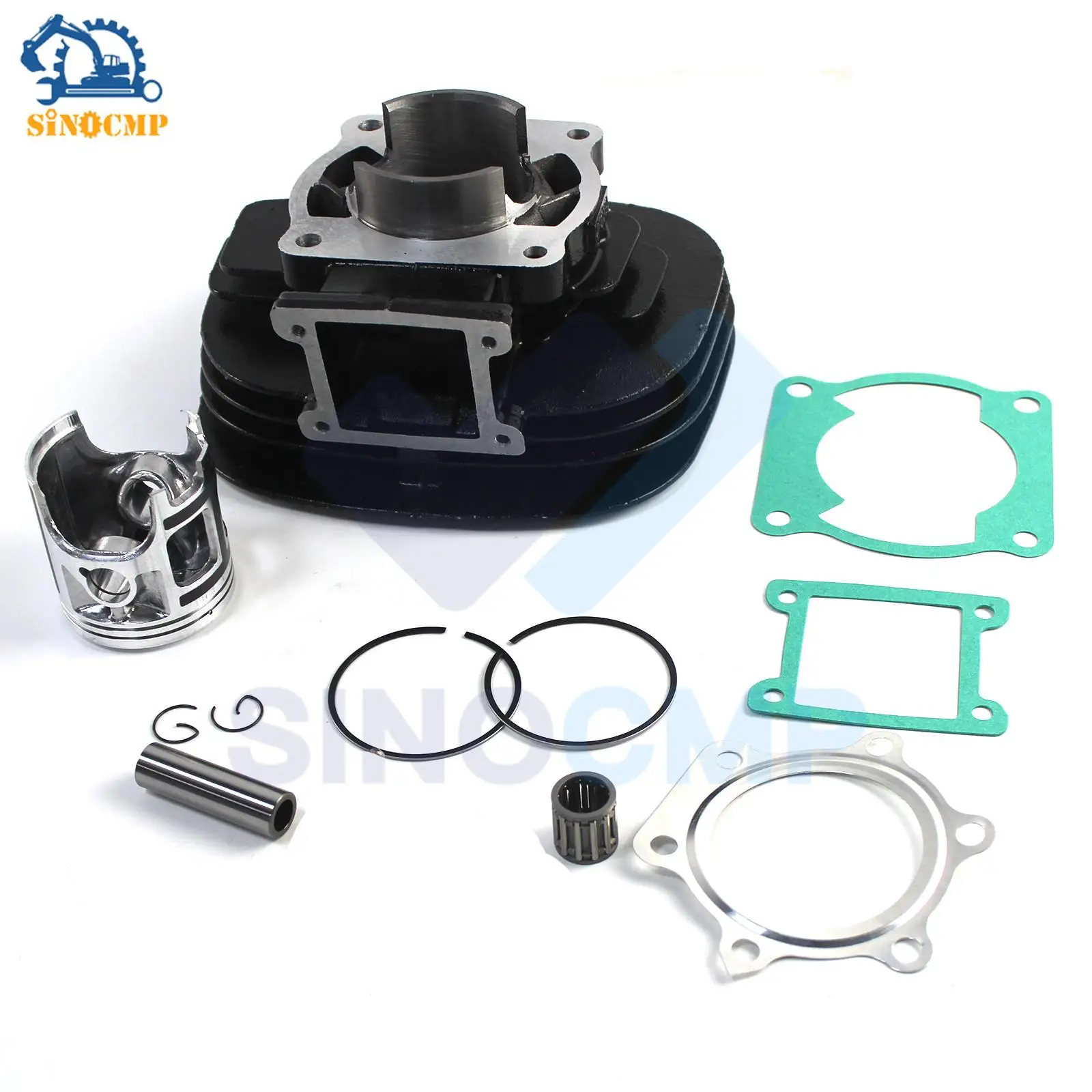 66mm Piston Gasket Top End Rebuild Kit for Cylinder Blaster 200 YFS200 88-06 CG-332703-470 2XJ-11311-02-00 3JM-11351-02-00