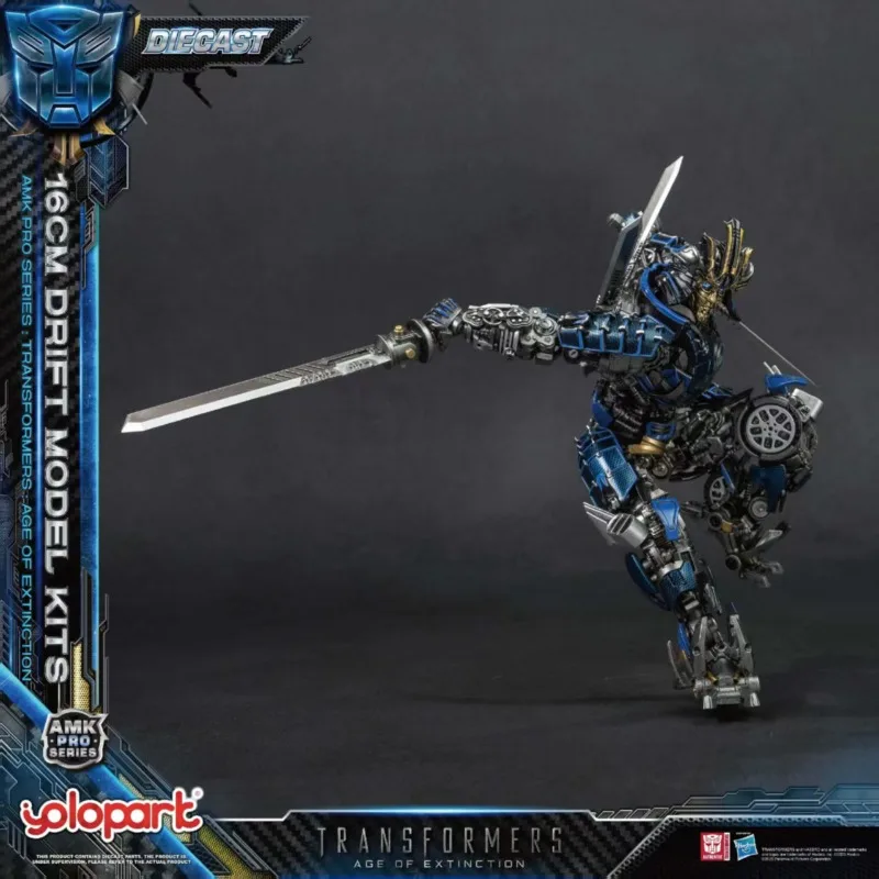 Neu auf Lager Transformation Spielzeug YoloPark Blue Warrior Drift AMK PRO Desperate Rebirth Figur Modell Sammlung Spielzeug Geschenk