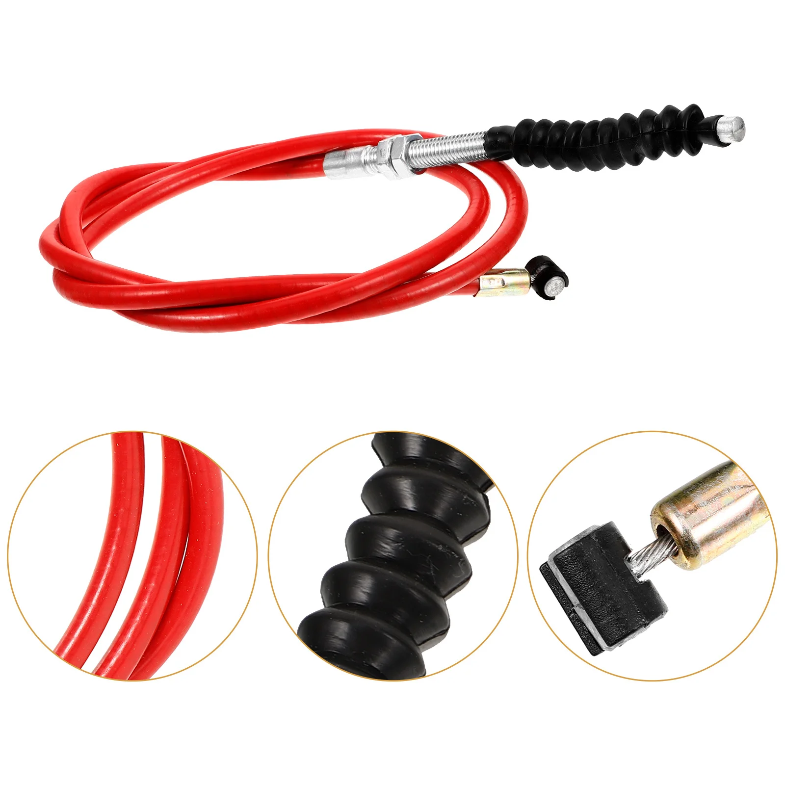 

Atv Clutch Pull Wire Upgrade Appearance Strong Material Protection DIY Friendly Installation Scooter Clutch Cable Replacement