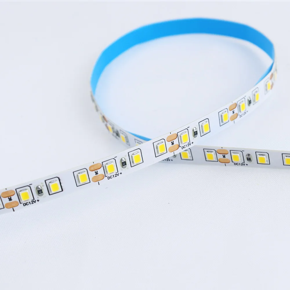 2835SMD LED Strip Light 12V 24V 0.5m 1m 2m 3m 4m 5m 120 240leds/m Flexible Dimmable Lamp Tape Band Warmwhite white 3000K 6500K