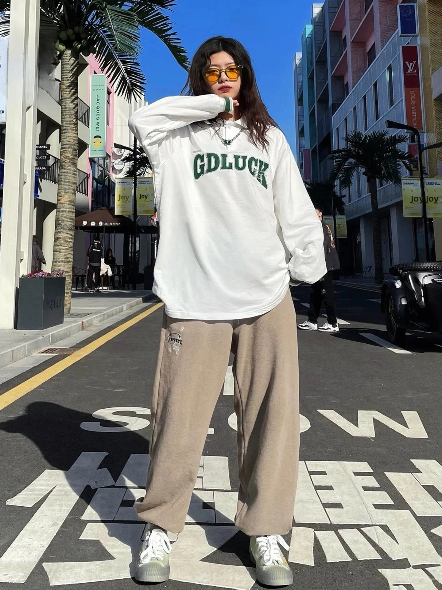 

Casual Embroidered irt Men's Long Sve Turn-down Collar Cotton Polyester Blend Spring New Sle College Sle T-irt