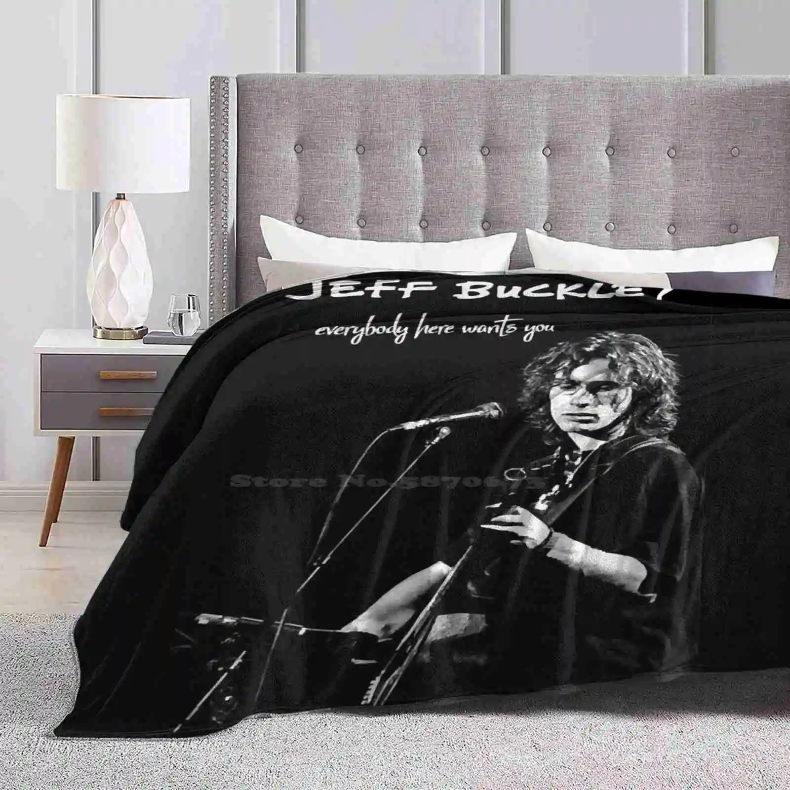 Buckley Everybody Here Wants You Poster New Arrival Fashion Leisure Warm Flannel Blanket Music Album Trend Aesthetic Jeff Style