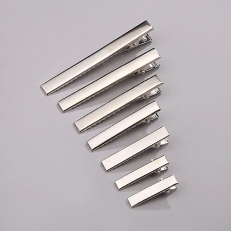 20pcs/lot Metal Crocodile Clips Cable Lead Testing Metal Alligator Clips Clamps Hair Clips Hairpins 30mm-65mm