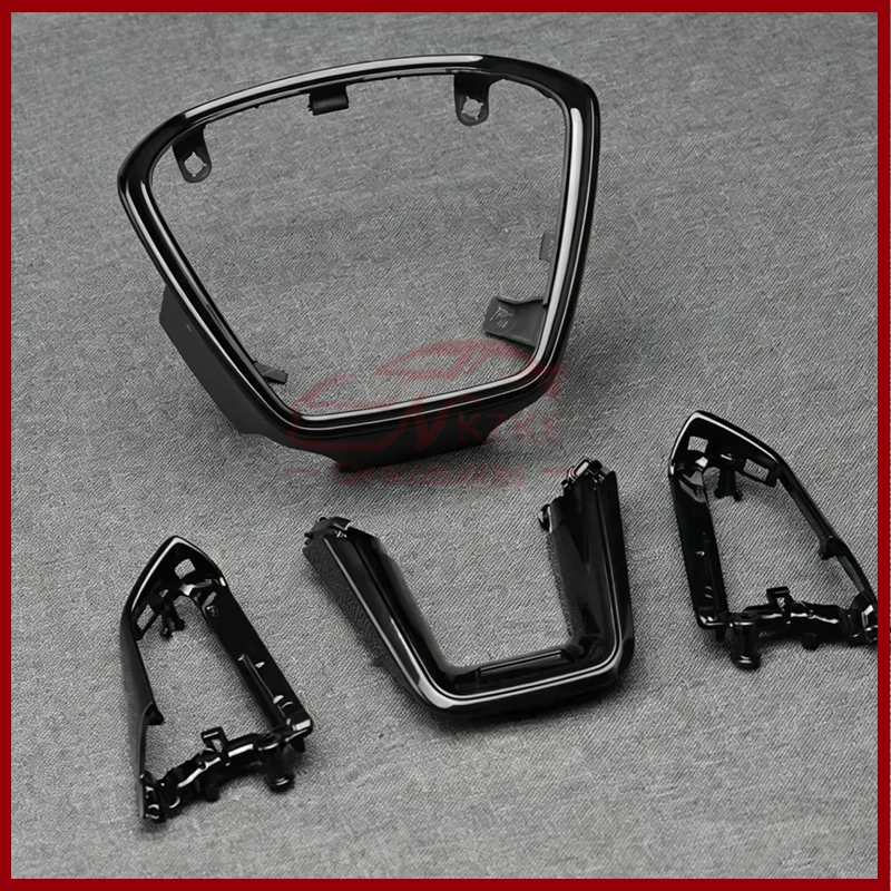 Steering wheel holder for Audi A6 C8, A7, 4-piece adaptive button holder, automotive parts replacement and upgrade