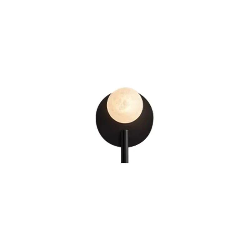 Spanish Marble Copper Wall Lamp Bedroom Bedside Table Desk round Ball LED Lighting Decor equipped with adjustable small lights