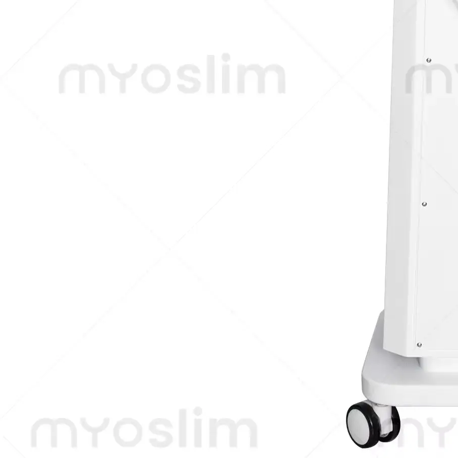 360 Degree Roller Body Sculpting Massage Machine Dual Direction Rotation Synchronous 6 Handle OLED Display Red Blue Light Device