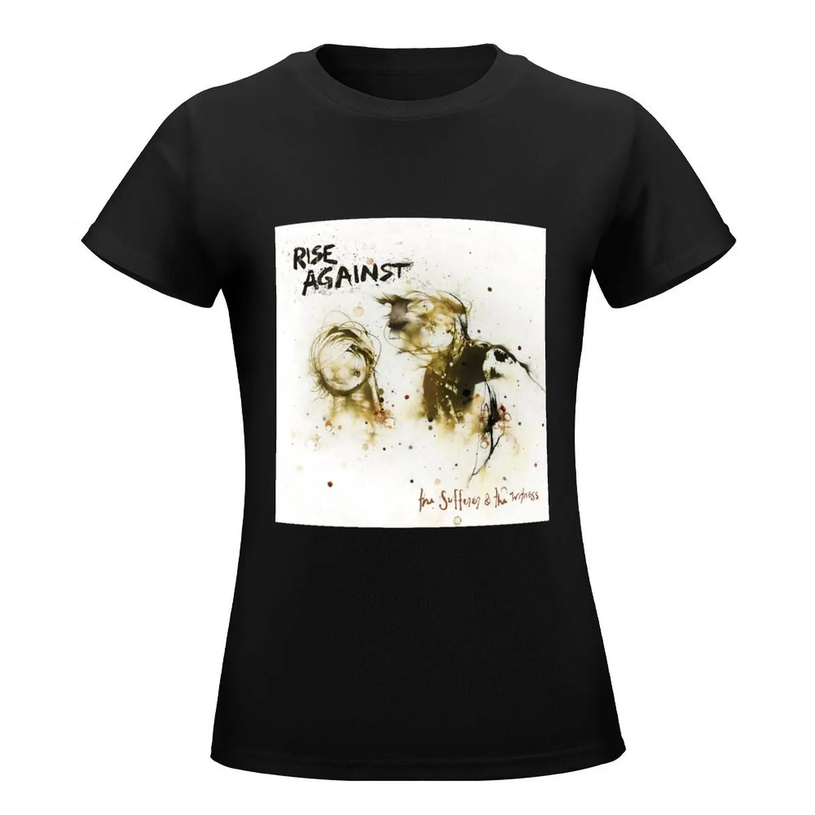 Rise Against the sufferer the witness T-Shirt summer clothes vintage clothes cute tops Women's tops