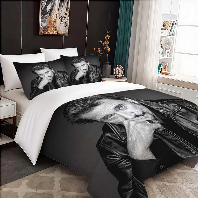 Customize Johnny 2 Themed Bedding 3pcs Set, 2026 New Year Trend, Duvet Cover and Pillowcase Set, Soft and Comfortable, Suitable