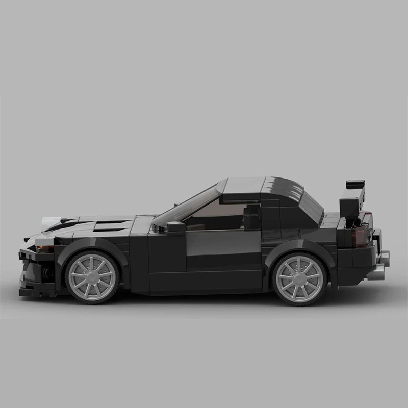 Stadtauto-Rennmodell MOC Bausteine Sportwagen S2000 Modulare Technologie Geschenke Urlaub Zusammenbau Kinderspielzeug-Set