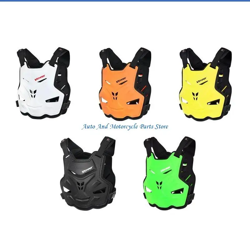 P9FD دراجة نارية الدراجة الترابية جسم درع الصدر الظهر سترة حامي التزلج على موتوكروس #3