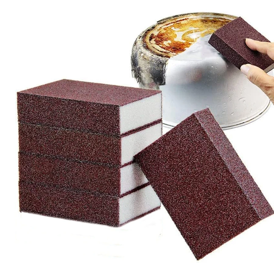 

Nano Emery Sponges Carborundum Cleaning Sponge Brush,Nano Emery Sponges,Household Cleaning Tools Cotton for Cleaning Kitche