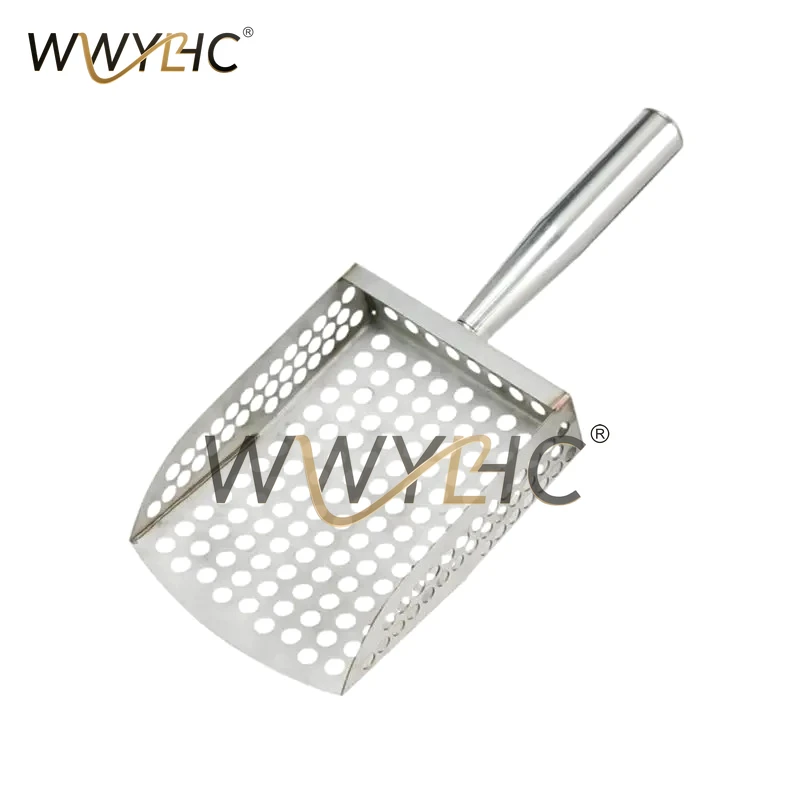 Portable Mesh Sand Sieve Shovel, Suitable for Beach Sand Digging Clams Seashell Filtering Tool