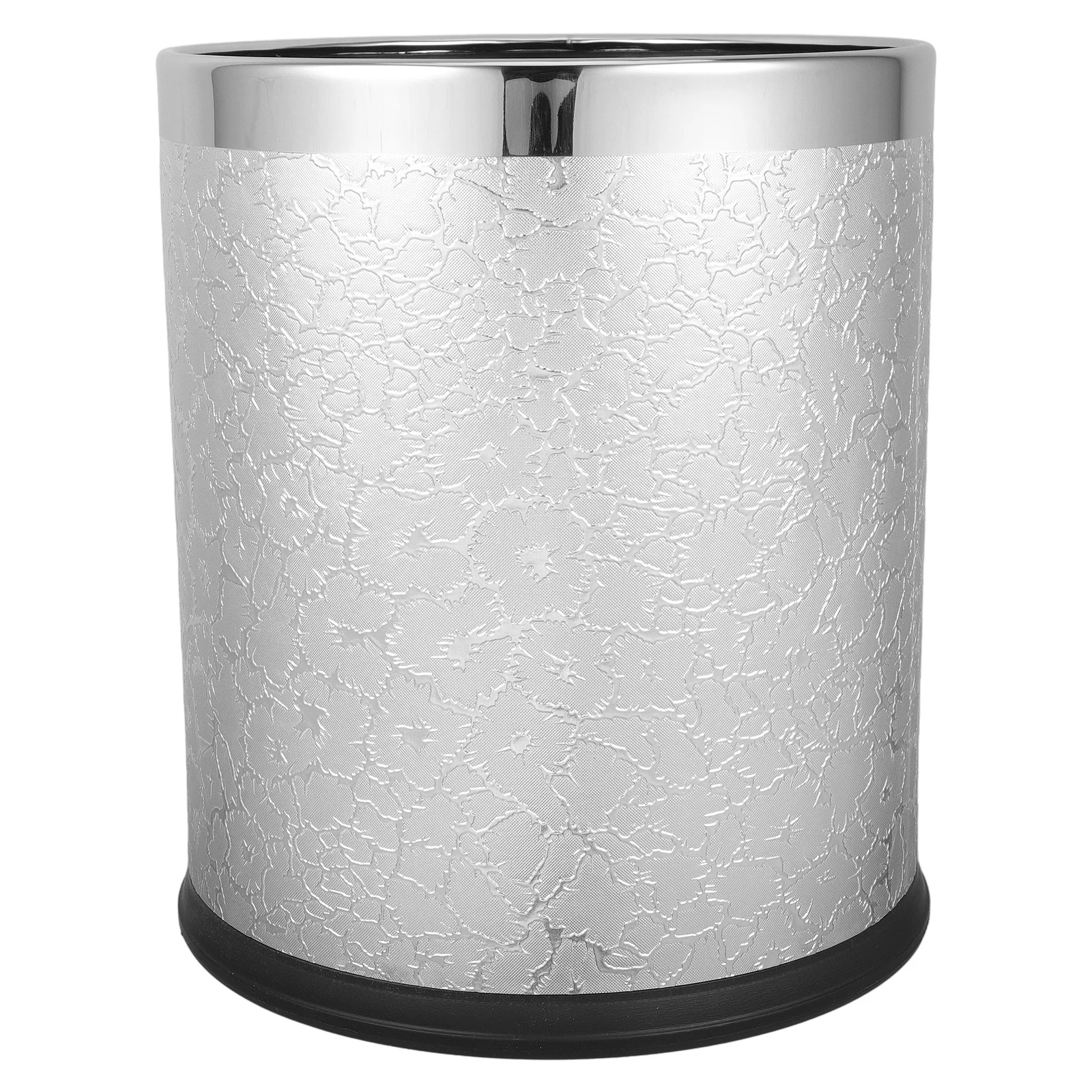

1 Large Capacity Vintage Round Trash Can Bathroom Bedroom Hotel Indoor Removable Inner Bucket Waste Bin Garbage